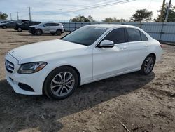 Mercedes-Benz C300 salvage cars for sale: 2018 Mercedes-Benz C300