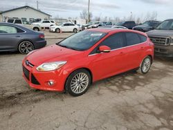 Salvage cars for sale at Dyer, IN auction: 2012 Ford Focus SEL