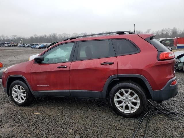 2016 Jeep Cherokee Sport