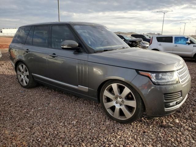 2017 Land Rover Range Rover Supercharged