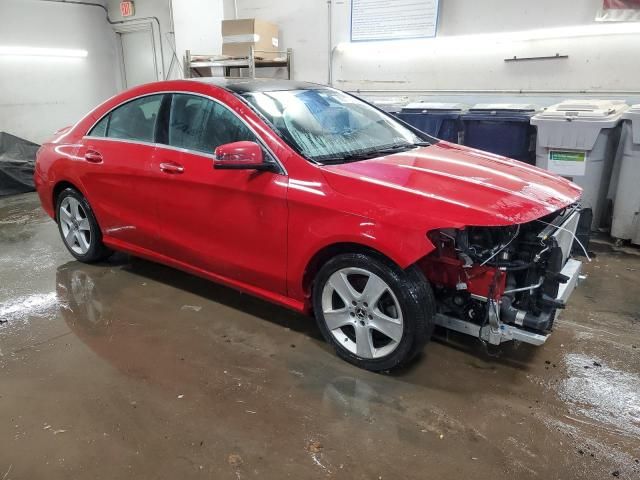 2018 Mercedes-Benz CLA 250 4matic