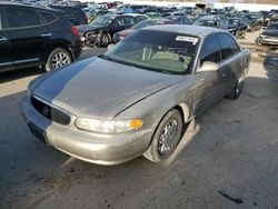 Buick Century salvage cars for sale: 2001 Buick Century Custom