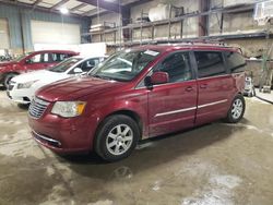 Salvage cars for sale at Eldridge, IA auction: 2011 Chrysler Town & Country Touring