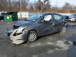 Salvage cars for sale from Copart Albany, NY: 2015 Nissan Versa S