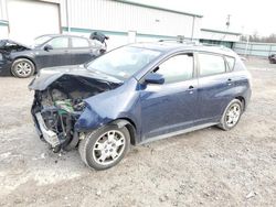 Salvage cars for sale at Leroy, NY auction: 2009 Pontiac Vibe