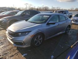 Salvage cars for sale from Copart Louisville, KY: 2019 Honda Civic LX