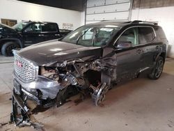 Salvage cars for sale at Ham Lake, MN auction: 2017 GMC Acadia Denali