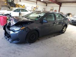 Salvage cars for sale from Copart Chambersburg, PA: 2017 Toyota Corolla L