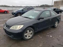 Salvage cars for sale from Copart Fredericksburg, VA: 2004 Honda Civic EX