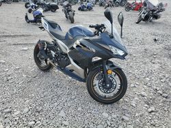 Salvage motorcycles for sale at Hueytown, AL auction: 2023 Kawasaki EX400
