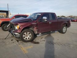 Salvage cars for sale from Copart Grand Prairie, TX: 2010 Ford F150 Super Cab