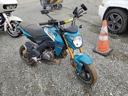 Salvage motorcycles for sale at Antelope, CA auction: 2021 Kawasaki BR125 J