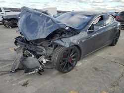 Tesla Model S salvage cars for sale: 2015 Tesla Model S