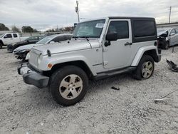Salvage cars for sale from Copart Hueytown, AL: 2012 Jeep Wrangler Sahara