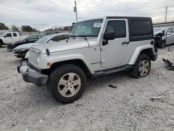 Vehiculos salvage en venta de Copart Hueytown, AL: 2012 Jeep Wrangler Sahara