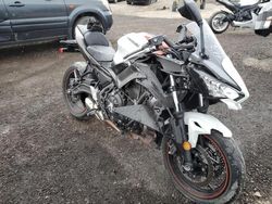 Salvage cars for sale from Copart North Las Vegas, NV: 2023 Kawasaki EX650 R