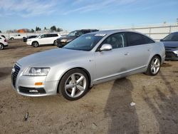 Salvage cars for sale at Bakersfield, CA auction: 2010 Audi A6 Premium Plus