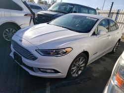 Ford salvage cars for sale: 2017 Ford Fusion SE Hybrid