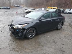 KIA Forte salvage cars for sale: 2021 KIA Forte GT Line