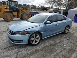 Salvage cars for sale from Copart Fairburn, GA: 2013 Volkswagen Passat SE