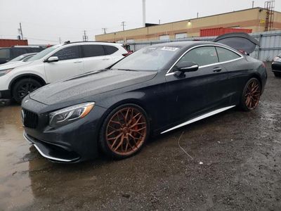 Mercedes-Benz salvage cars for sale: 2015 Mercedes-Benz S 63 AMG