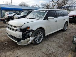 Salvage cars for sale from Copart Wichita, KS: 2014 Ford Flex Limited