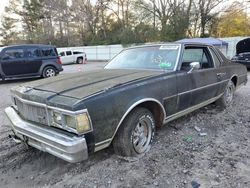 Chevrolet salvage cars for sale: 1979 Chevrolet Caprice