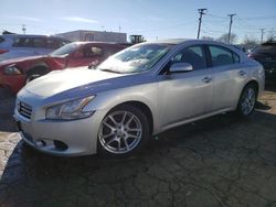 Salvage cars for sale from Copart Chicago Heights, IL: 2014 Nissan Maxima S
