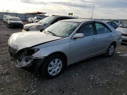 Salvage cars for sale from Copart Cahokia Heights, IL: 2004 Toyota Camry LE