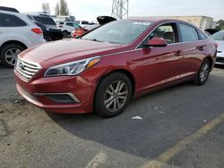 Salvage cars for sale at Vallejo, CA auction: 2016 Hyundai Sonata SE