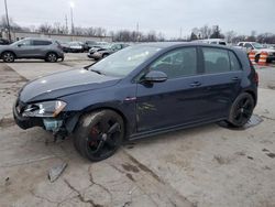 Salvage cars for sale from Copart Fort Wayne, IN: 2016 Volkswagen GTI S/SE