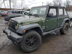 Salvage cars for sale at New Britain, CT auction: 2009 Jeep Wrangler Unlimited X