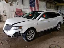 Salvage cars for sale at Casper, WY auction: 2015 Lincoln MKT