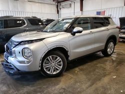 Salvage cars for sale at Franklin, WI auction: 2022 Mitsubishi Outlander ES