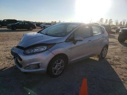 Salvage cars for sale from Copart Houston, TX: 2016 Ford Fiesta SE