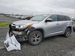 Toyota salvage cars for sale: 2016 Toyota Highlander XLE