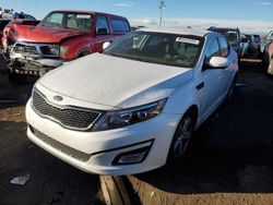 KIA Optima LX salvage cars for sale: 2015 KIA Optima LX