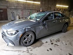 Salvage cars for sale from Copart Angola, NY: 2023 Mercedes-Benz E 350 4matic