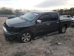 Salvage cars for sale at Charles City, VA auction: 2005 Nissan Titan XE