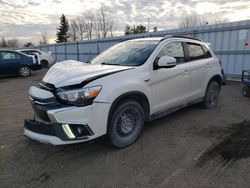 Salvage cars for sale from Copart Ontario Auction, ON: 2019 Mitsubishi RVR SE Limited