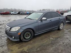 Salvage cars for sale at Windsor, NJ auction: 2008 Mercedes-Benz C 300 4matic