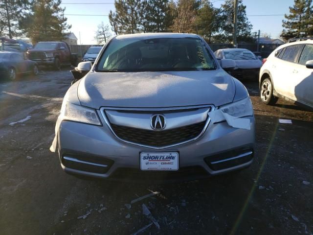 2016 Acura MDX Technology