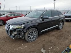 Audi q7 Prestige salvage cars for sale: 2019 Audi Q7 Prestige