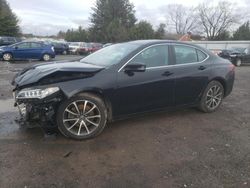 Acura TLX salvage cars for sale: 2016 Acura TLX Advance