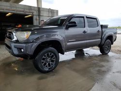 Salvage cars for sale from Copart West Palm Beach, FL: 2015 Toyota Tacoma Double Cab Prerunner