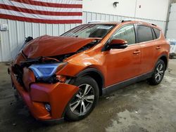 Salvage cars for sale at Candia, NH auction: 2016 Toyota Rav4 XLE