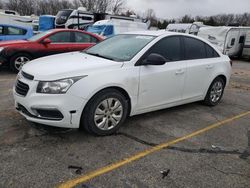 Salvage cars for sale from Copart Rogersville, MO: 2016 Chevrolet Cruze Limited LS