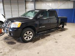 Salvage cars for sale at Chalfont, PA auction: 2012 Nissan Titan S