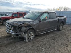 Salvage cars for sale from Copart Greenwood, NE: 2017 Ford F150 Supercrew