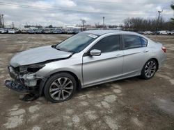 Salvage cars for sale from Copart Lexington, KY: 2014 Honda Accord Sport